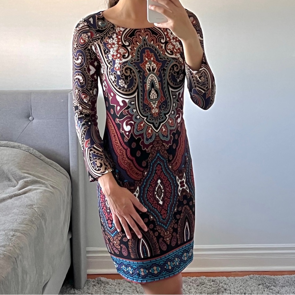 Midnight paisley dress - CAD 25 if you bundle!